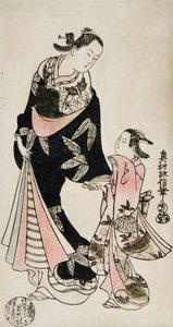 Xilogravura de Okumura Masanobu